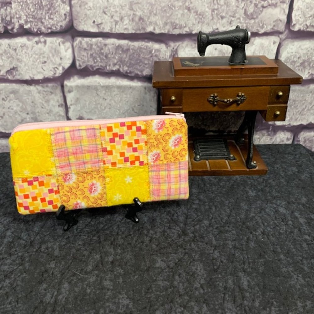 Handmade Quilted Wallet/Pouch